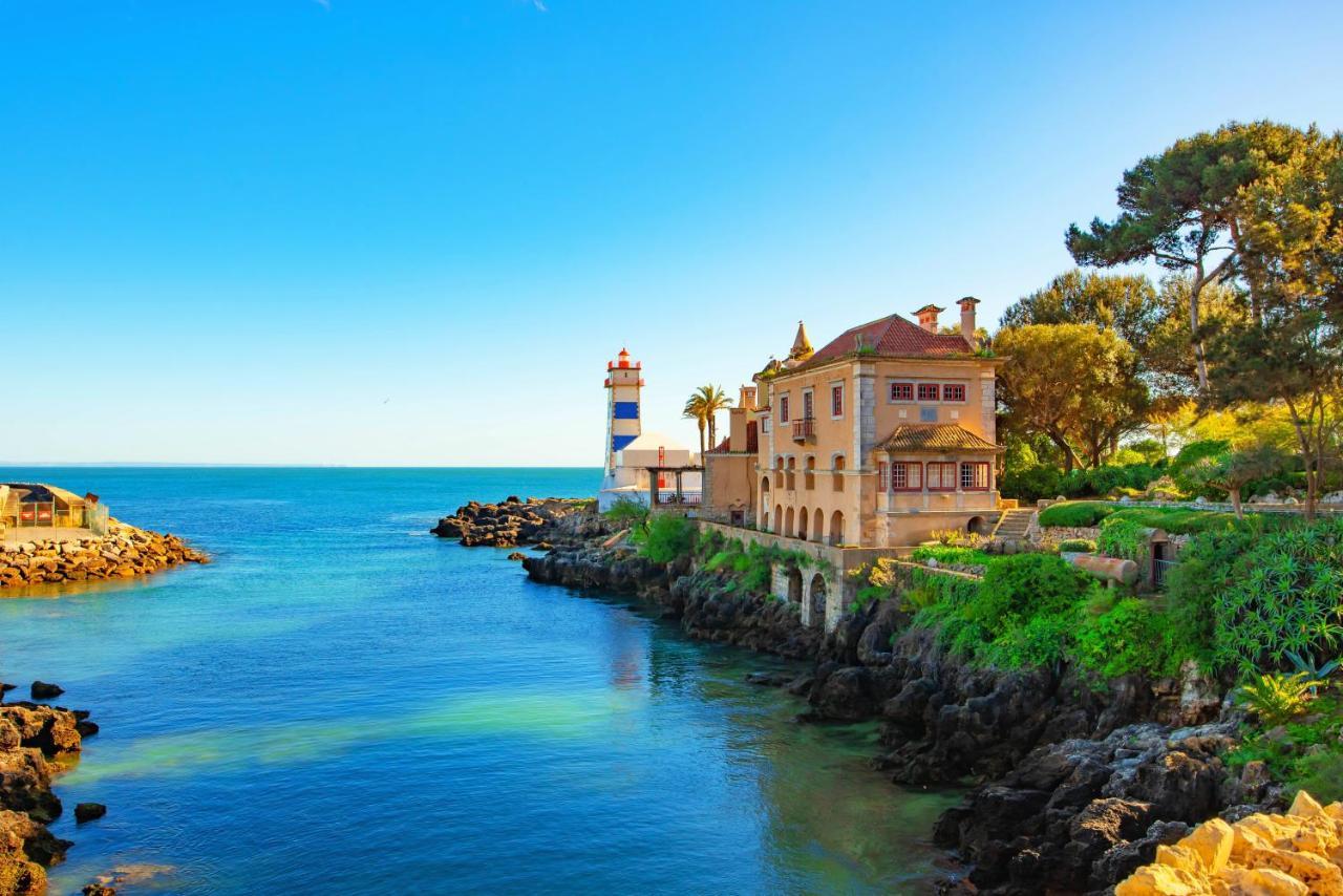 Апартаменти Oeiras Elegant Retreat With Pool Екстер'єр фото
